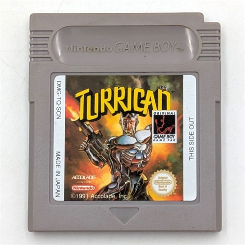 Turrican - Cartridge - Gameboy Original (B Grade) (Genbrug)